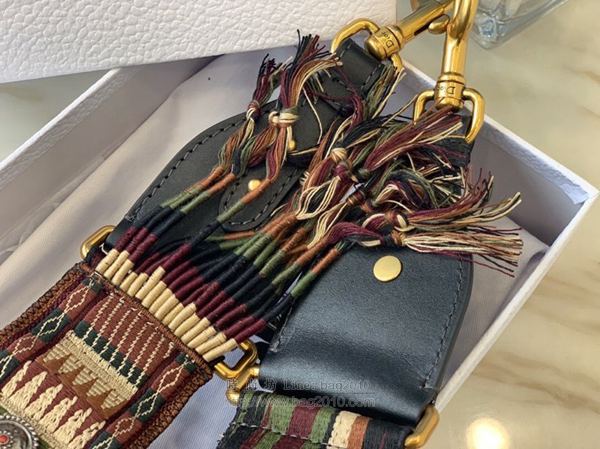 Dior肩帶 羅馬流蘇波西米亞風格編織肩背帶  Dyd1054